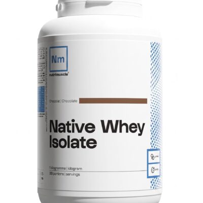 Whey Native Isolate 1kg I Nutrimuscle
