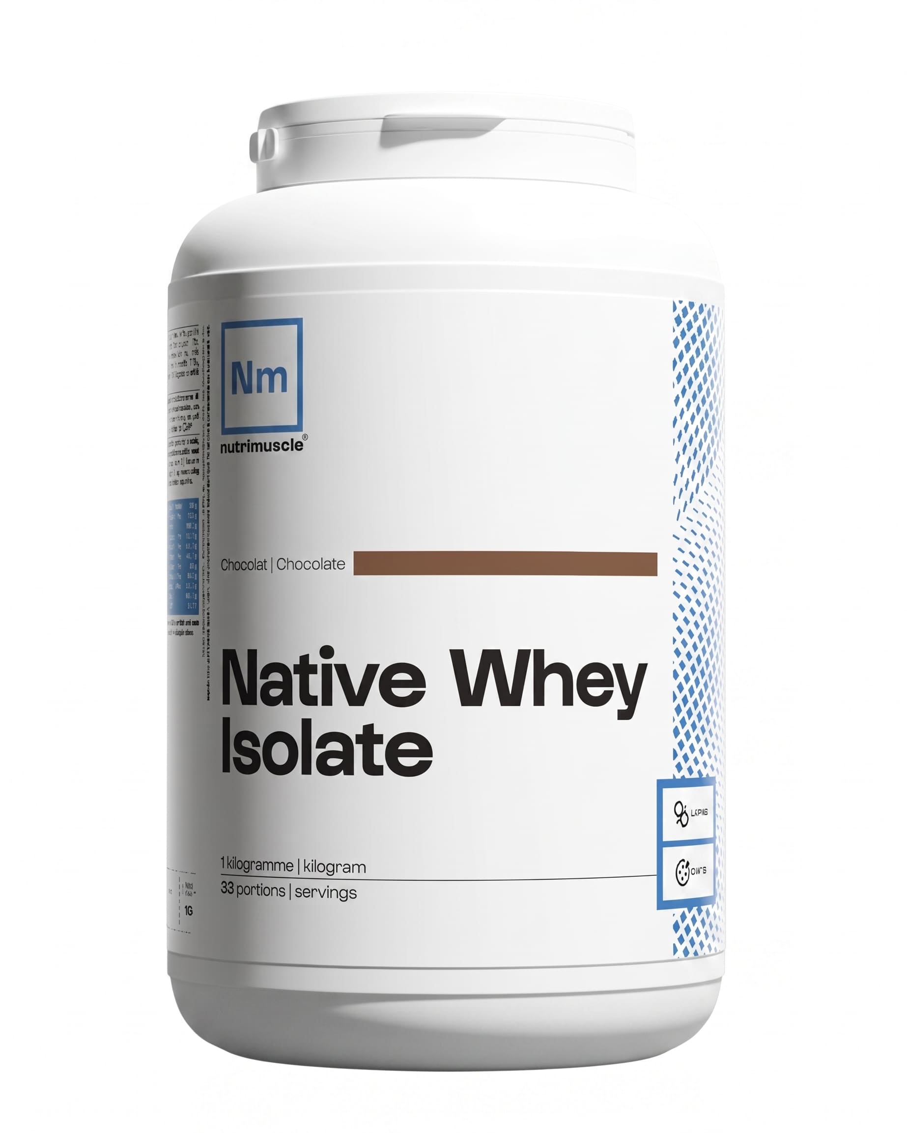 Whey Native Isolate 1kg I Nutrimuscle