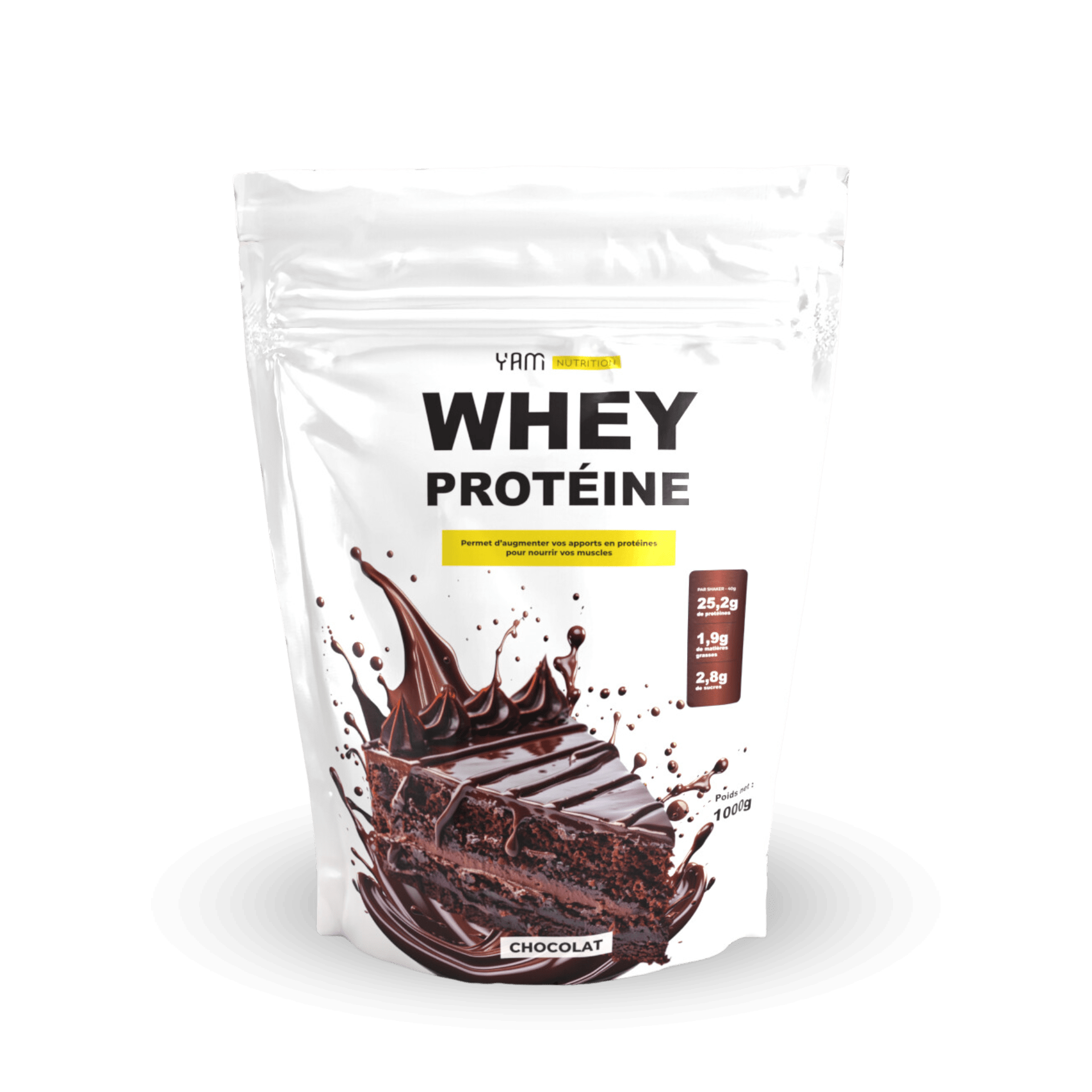 Whey protéine 1kg | Yam Nutrition – Image 2
